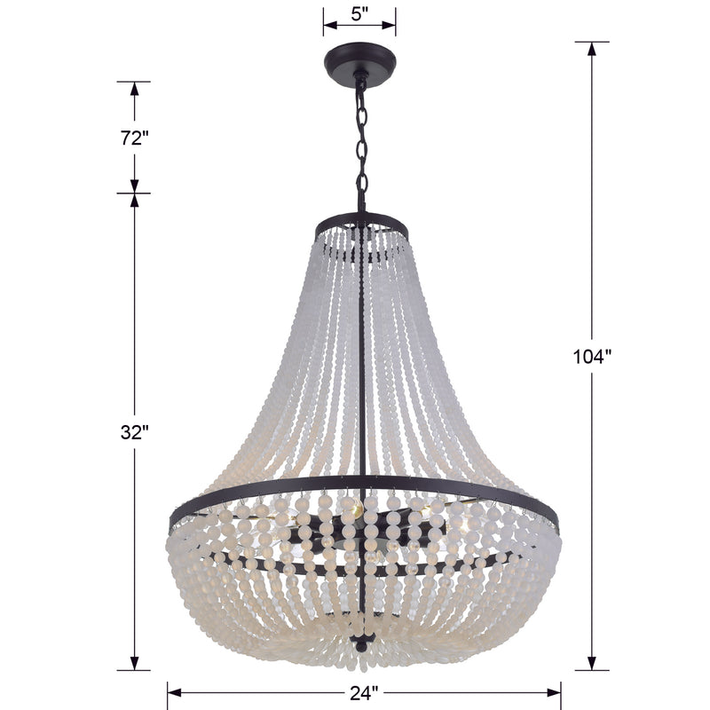 Crystorama Rylee 8-Light Chandelier