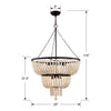 Crystorama Rylee 8-Light Two Tier Chandelier