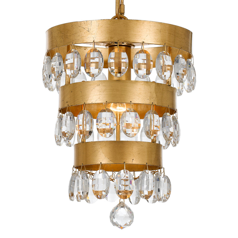 Crystorama Perla Mini Chandelier