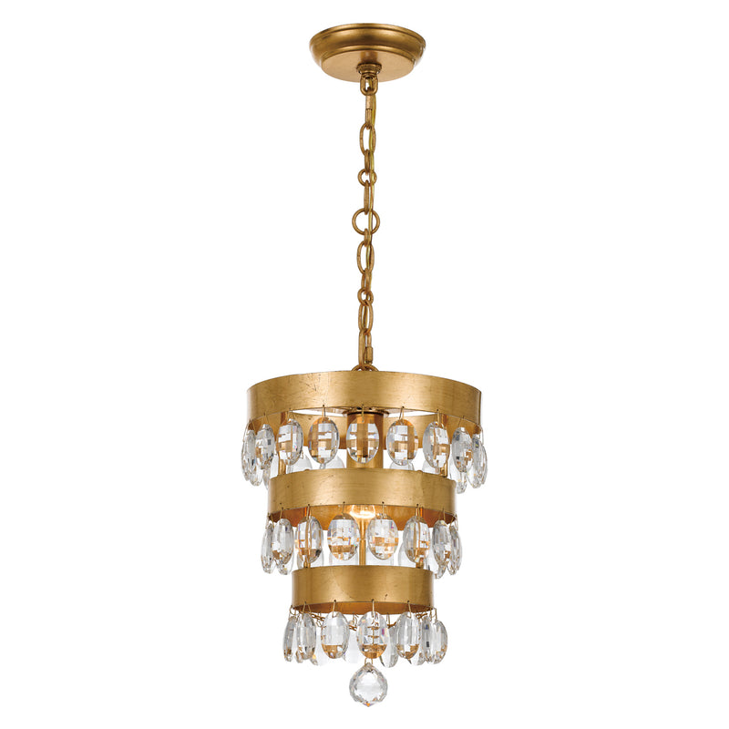 Crystorama Perla Mini Chandelier