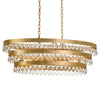 Crystorama Perla Linear Chandelier