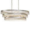 Crystorama Perla Linear Chandelier