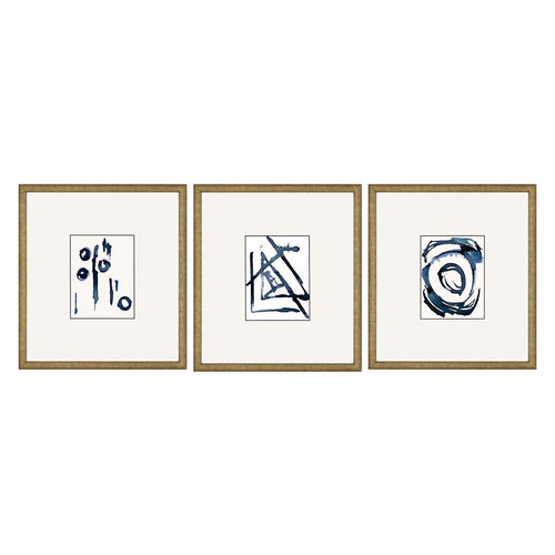 Inspire Studio Mayhem I Framed Art Set of 3