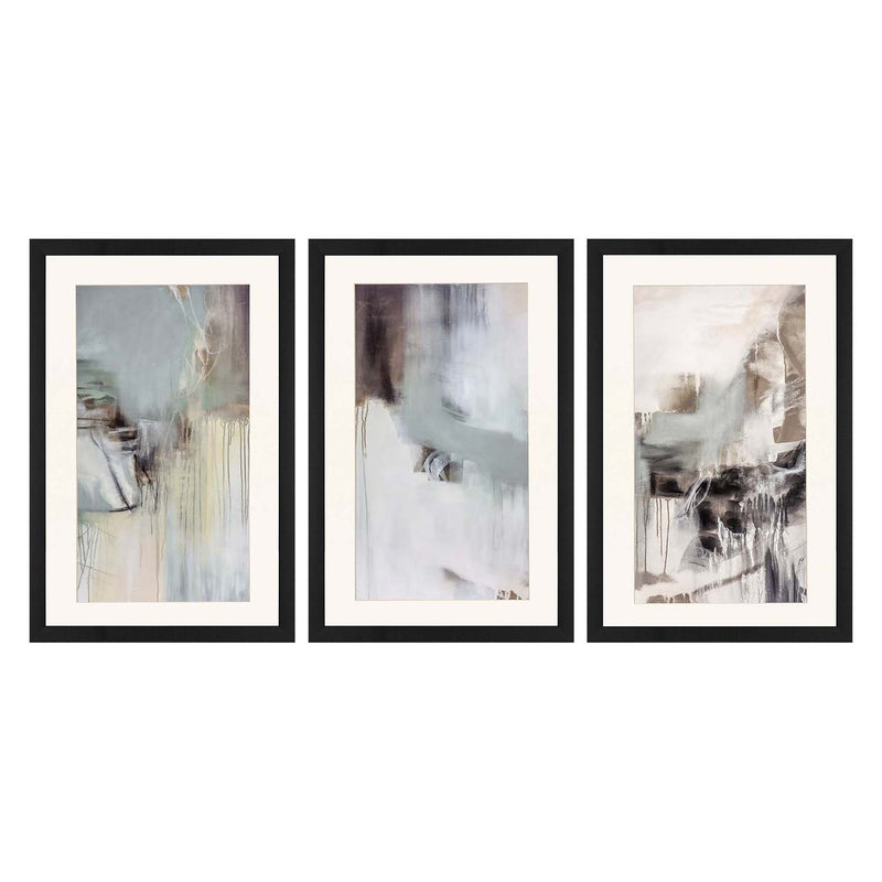 Tesla Argentum Framed Art Set of 3