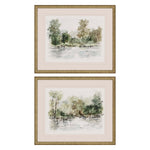 Harper Wooded Stream Framed Art Set of 2