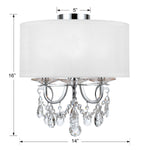 Crystorama Othello Semi Flush Ceiling Mount