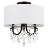 Crystorama Othello Semi Flush Ceiling Mount