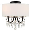 Crystorama Othello Semi Flush Ceiling Mount