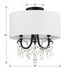 Crystorama Othello Semi Flush Ceiling Mount