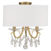 Crystorama Othello Semi Flush Ceiling Mount