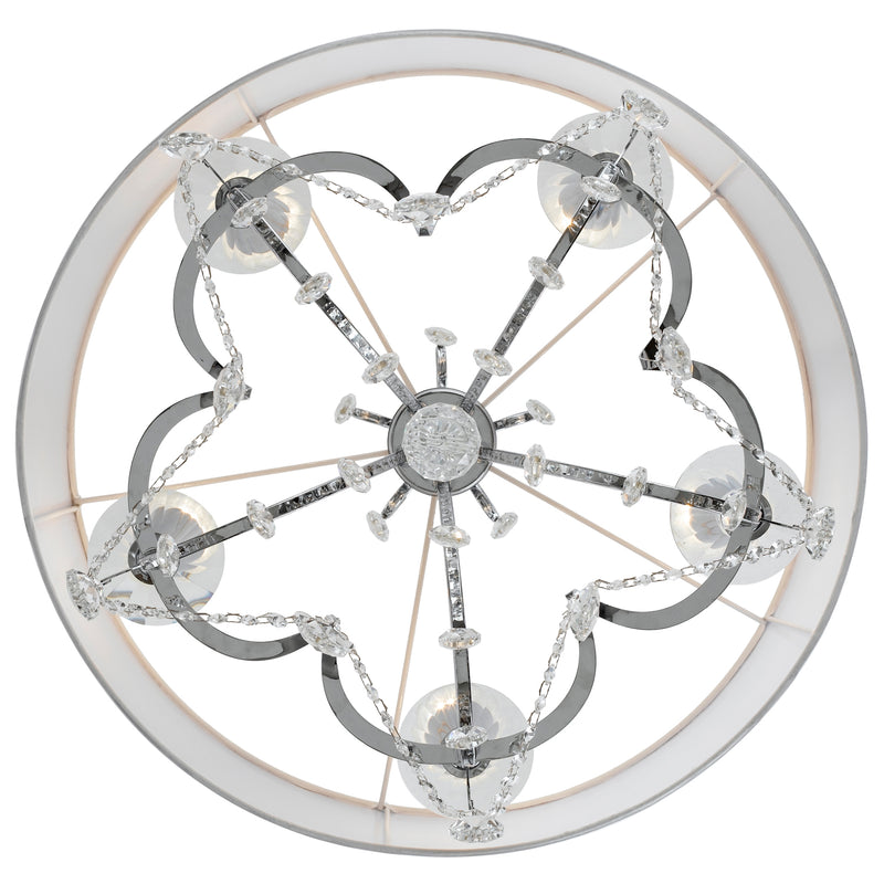 Crystorama Othello Shade 5-Light Chandelier