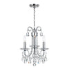 Crystorama Othello 3-Light Mini Chandelier