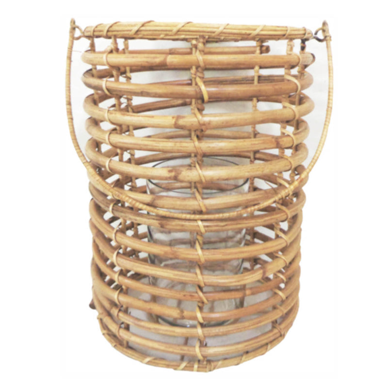 Mingo Bamboo Candle Lantern