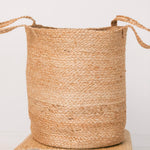 Jute Storage Tote Basket