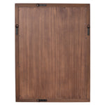 Jamie Young Chandler Burl Wood Rectangle Wall Mirror