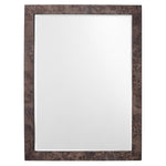 Jamie Young Chandler Burl Wood Rectangle Wall Mirror