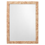 Jamie Young Chandler Burl Wood Rectangle Wall Mirror