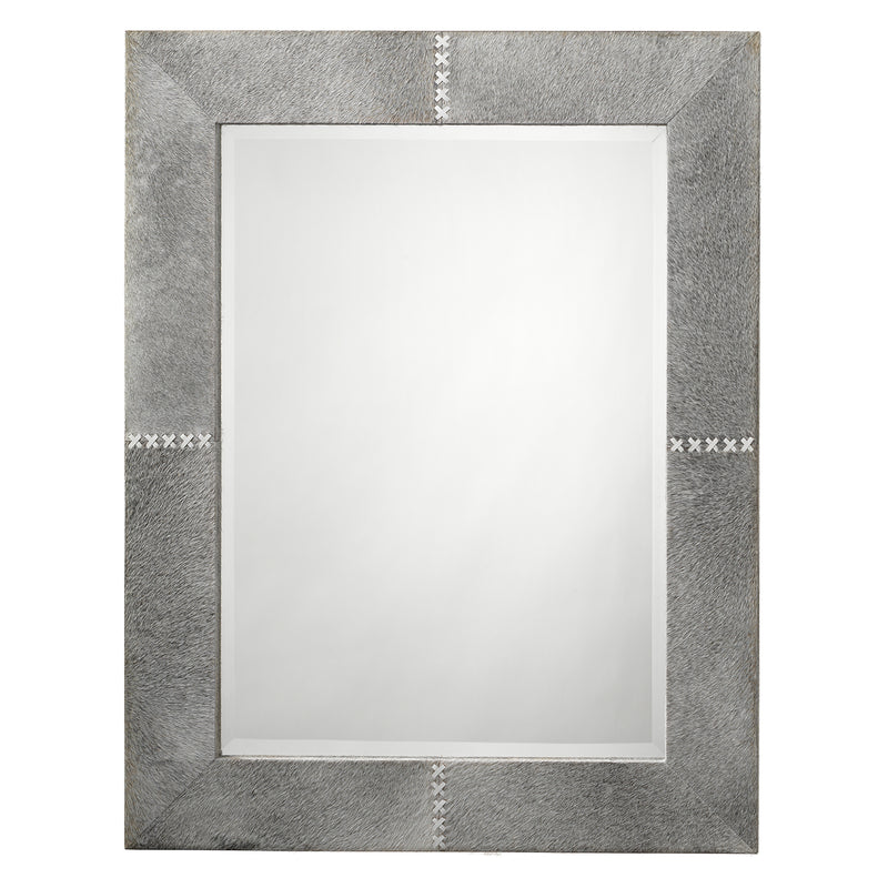 Jamie Young Cross Stitch Rectangle Wall Mirror