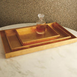 Global Views Luxe Leaf Tray