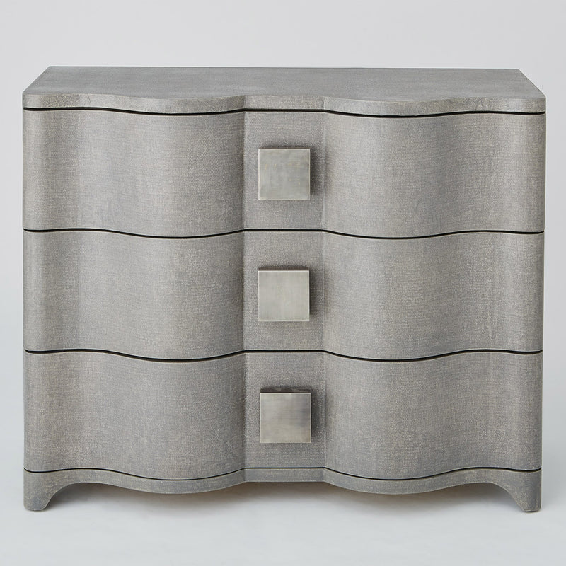 Studio A Toile Linen Gray Chest