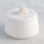 Global Views Alabaster Tapered Round Box