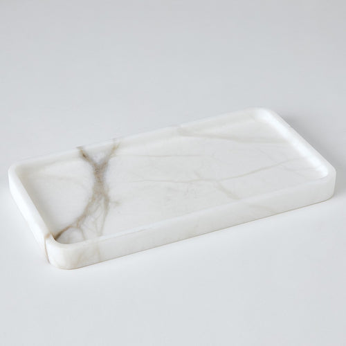 Global Views Raggio Alabaster Tray