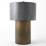 Global Views Tortoise Drum Table Lamp