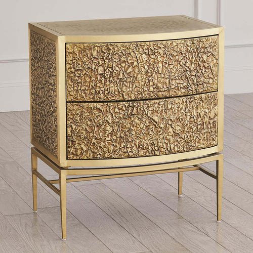 Global Views Crinkle Bedside Chest