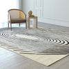 Global Views Concentric Circle Hand Tufted Rug