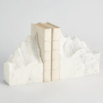 Global Views Pair Mountain Summit Bookend Set of 2