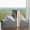 Global Views Pair Mountain Summit Bookend Set of 2