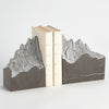 Global Views Pair Mountain Summit Bookend Set of 2