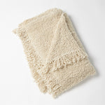 Global Views Textured Boucle Throw Blanket