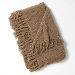 Global Views Textured Boucle Throw Blanket