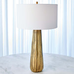 Global Views Chased Round Table Lamp