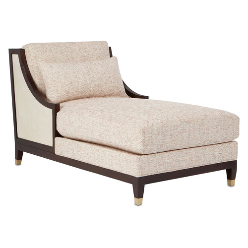 Currey & Co Evie Chaise Lounge - Final Sale