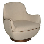 Currey & Co Brene Swivel Chair