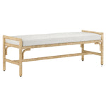 Currey & Co Olisa Pearl Bench