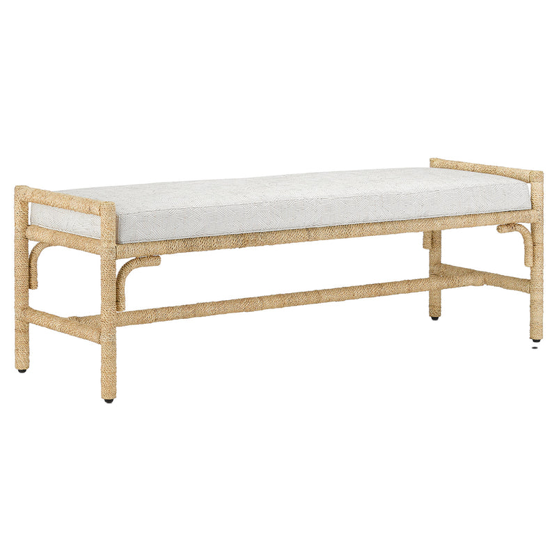 Currey & Co Olisa Pearl Bench