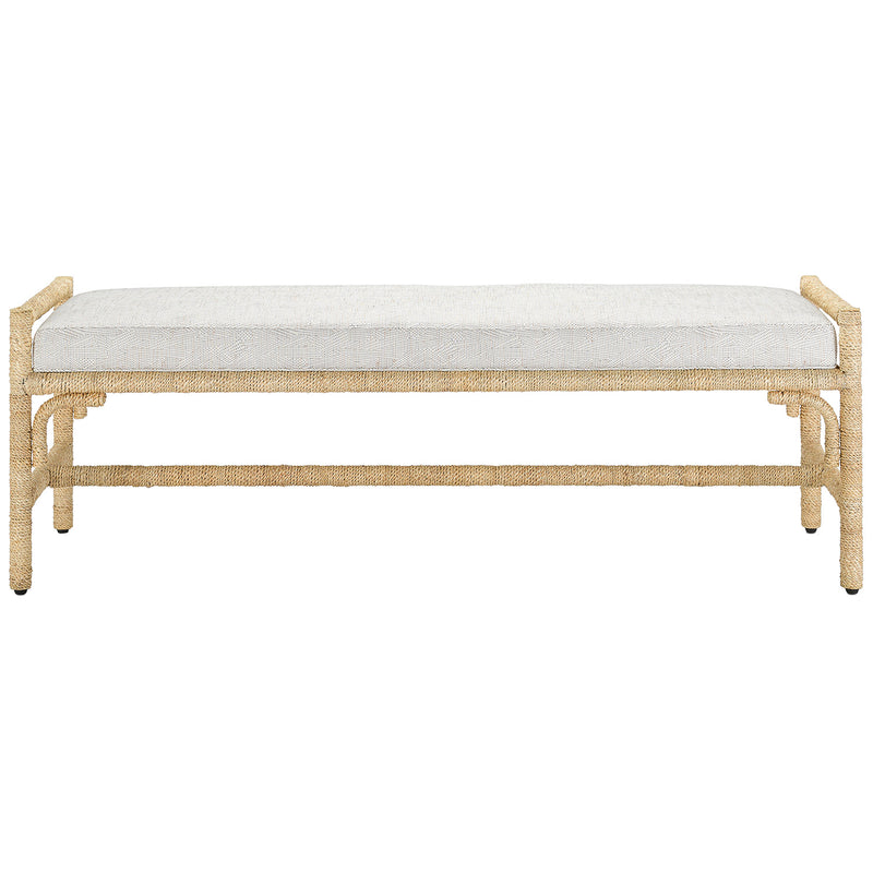 Currey & Co Olisa Pearl Bench