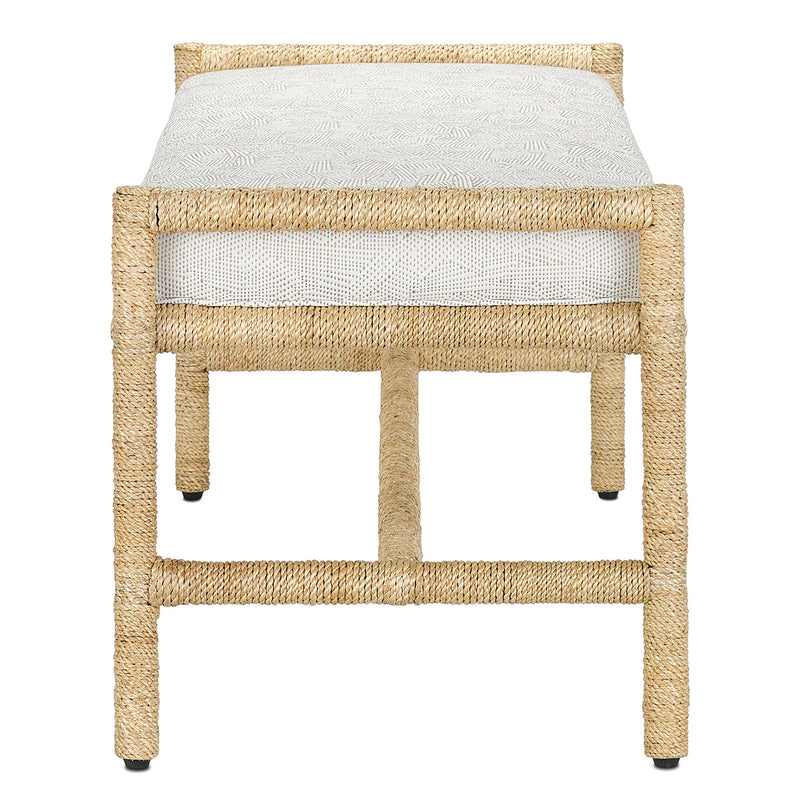 Currey & Co Olisa Pearl Bench