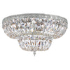 Crystorama Crystal 718 4-Light Flush Ceiling Mount