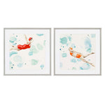 Bell Poolside I Framed Art Set of 2