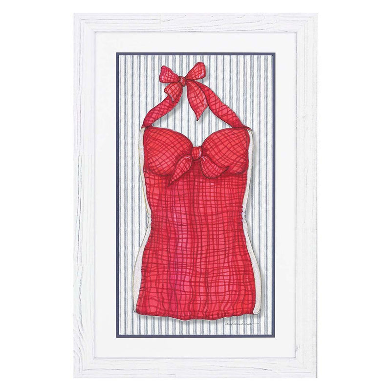 Roberts Vintage Swimsuit 3 Framed Art