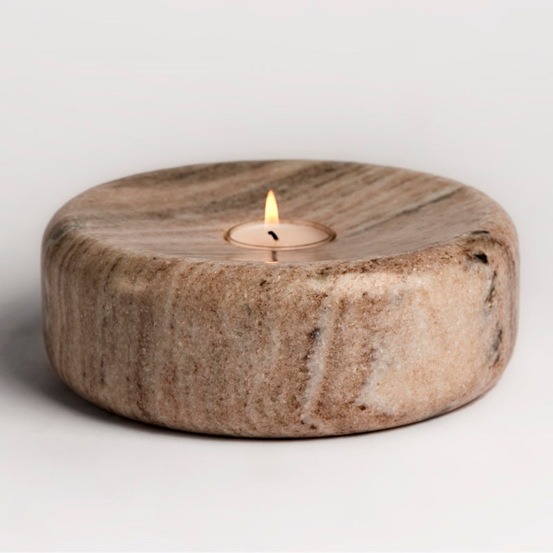 Beckton Marble Votive Candle Holder