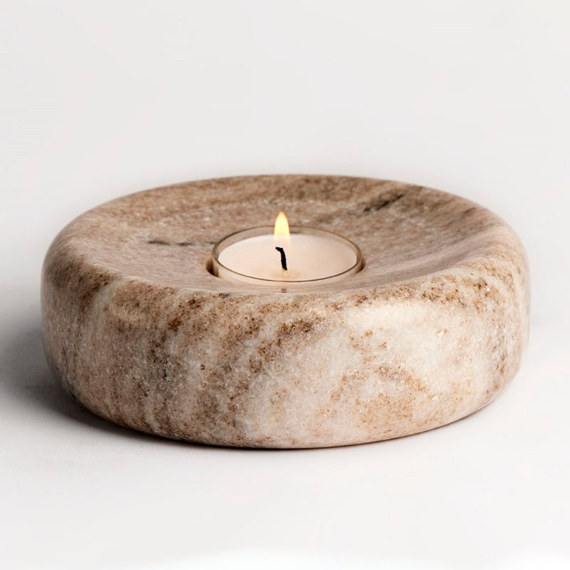 Beckton Marble Votive Candle Holder