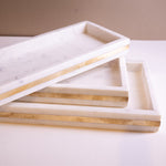 Roger Gold Stripe Marble Tray