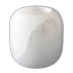 Alabaster Round Votive Candle Holder