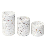 Cleaver Terrazzo Votive Candleholder Set of 3