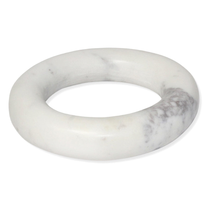 Channel Round Marble Decorative Object